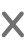 letter x interface icon